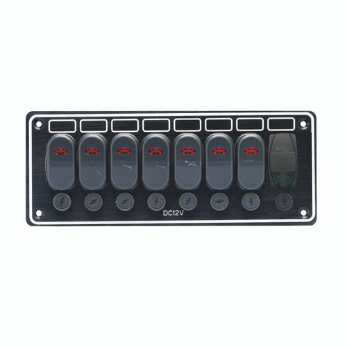 Quadro elettrico per barca - 10247-BKUAC - AAA WORLD-WIDE ENTERPRISES LTD. - a tenuta stagna / con porta USB