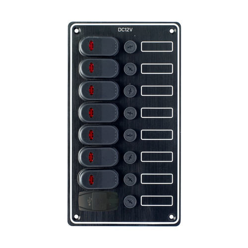 Quadro elettrico marino - 10167-BKUAC - AAA WORLD-WIDE ENTERPRISES LTD. - a tenuta stagna / con porta USB