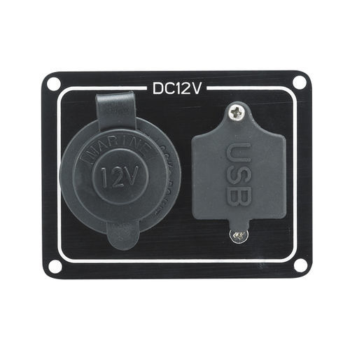 Presa accendisigari e porta USB per barche - 70063-BK - AAA WORLD-WIDE ENTERPRISES LTD.