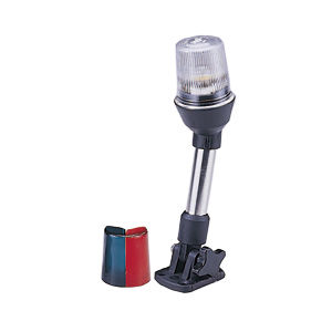 Luce di navigazione per barca - 0011 series - AAA WORLD-WIDE ENTERPRISES LTD. - a incandescenza / tricolore / in acciaio inossidabile