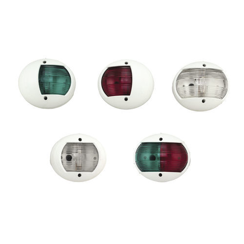 Luce di navigazione per barca - 0009 series - AAA WORLD-WIDE ENTERPRISES LTD. - a incandescenza / tricolore / a montaggio verticale