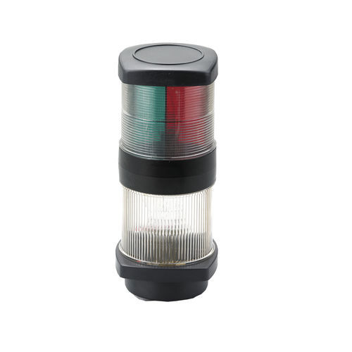 Luce di navigazione per barca - 00124 - AAA WORLD-WIDE ENTERPRISES LTD. - portuale / a incandescenza / tricolore
