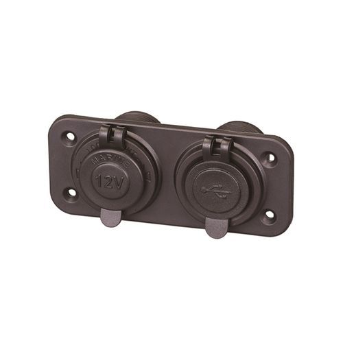 Presa accendisigari e porta USB per barche - 01434 - AAA WORLD-WIDE ENTERPRISES LTD.