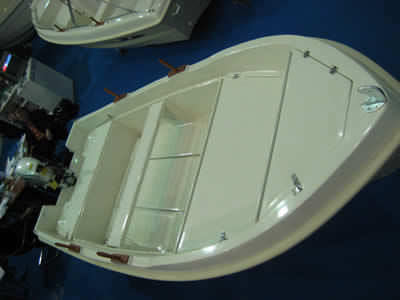 Lancia fuoribordo - KAREL 400V & 430V - Karel Boats - open / con console centrale / da pesca sportiva