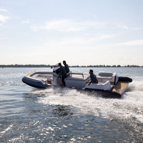 Gommone entrobordo - PEOPLECARRIER - Xtenders - semirigido / con console centrale / open