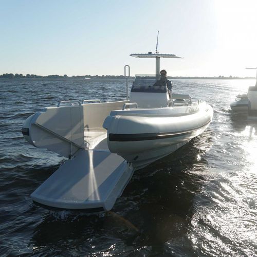 Barca professionale mezzo da sbarco - T/T Umm Alhoul - Xtenders - fuoribordo / gommone semirigido