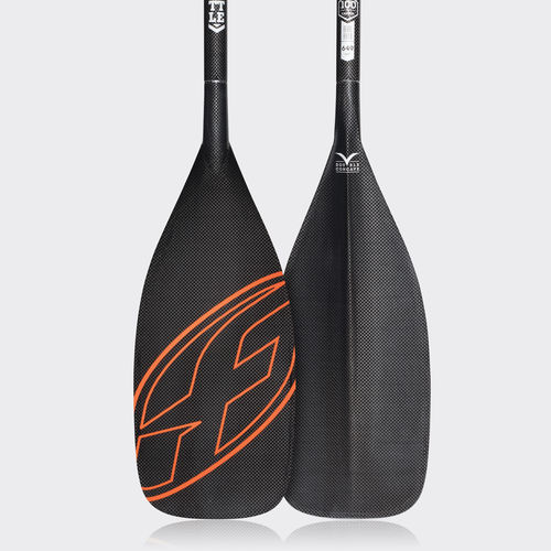 Pagaia per stand-up paddle-board - BATTLE 100% CARBON  - F-one SUP - da regata / asimmetrica / singola
