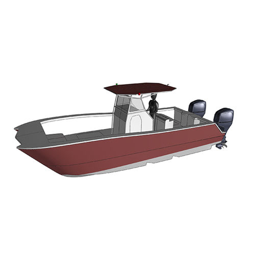 Barca open da pesca sportiva - RIDER SF27 - RIDER MARINE - catamarano / fuoribordo / bimotore