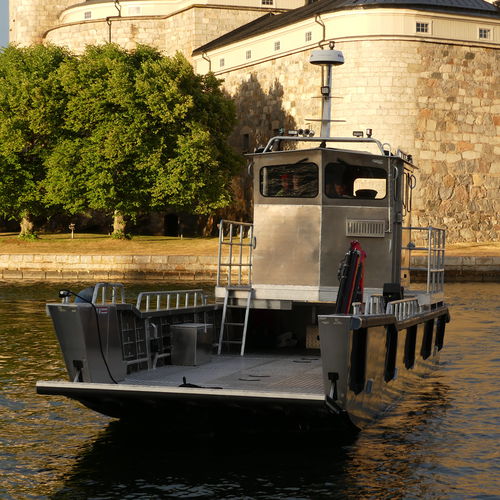 Barca professionale mezzo da sbarco - ST 12 LIFTED CABIN - MS Boat - fuoribordo / in alluminio