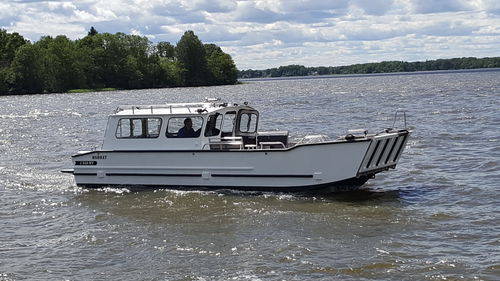 Barca professionale taxi acqueo - C 950 WT - MS Boat - fuoribordo / in alluminio