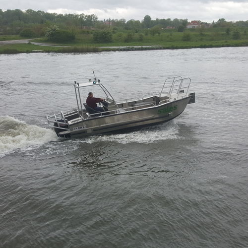 Barca professionale barca da pesca professionale - S 610 P - MS Boat - fuoribordo / in alluminio