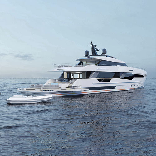 Super-yacht da crociera - 43 - WIDER Yachts - con cabina di pilotaggio / ibrido / con 5 cabine
