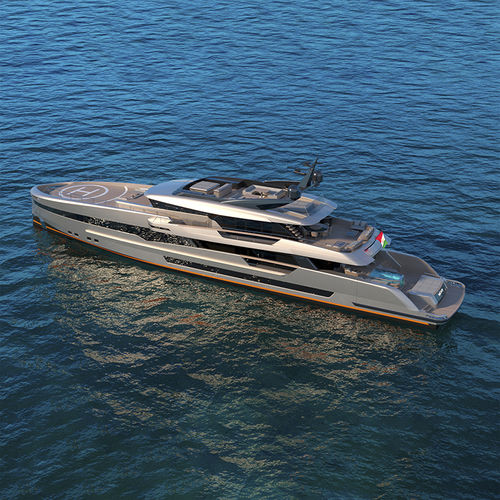 Mega-yacht da crociera - 52 - WIDER Yachts - con cabina di pilotaggio / con fly / ibrido