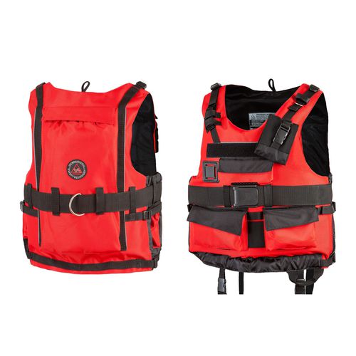 Aiuto al galleggiamento ad uso professionale - PROTECTIVE TRAPER RESCUE - Aquarius - per uomo / in schiuma / rosso