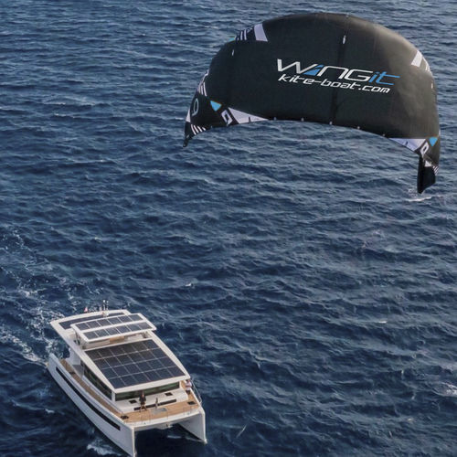 Sistema di propulsione con aquilone per nave - WingCommander X60 - WINGit Germany - per yacht / per barca