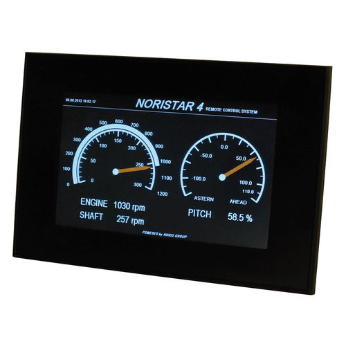 Display per barca - VMP70 - NORIS Group GmbH - per nave / multifunzione / touch screen