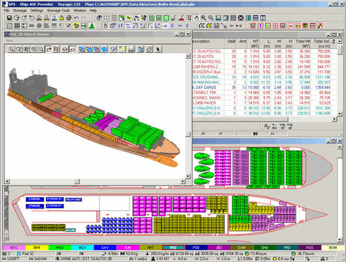 Software di carico - Autoship, Coastdesign Norway AS - per nave Ro-Ro