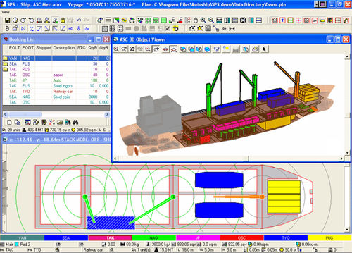 Software di carico - Autoship, Coastdesign Norway AS - per nave
