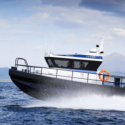 Barca professionale barca da lavoro - FF30 SEAWORK SHUTTLE - HUKKELBERG BOATS - barca per trasporto passeggeri / barca utilitaria / barca da pesca professionale