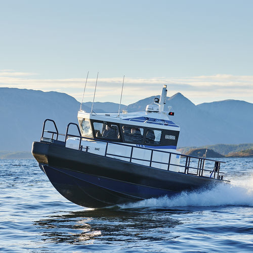 Barca professionale patrol boat - FF33 MK2 SEAWORK SHUTTLE - HUKKELBERG BOATS - barca di salvataggio / barca da lavoro / barca per trasporto passeggeri