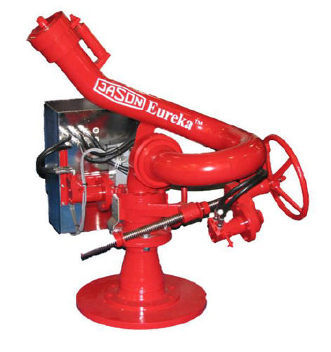 Cannone ad acqua elettrico - MM402 SERIES - Jason Engineering - idraulico / telecomandato / per ponti di navi