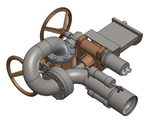 Cannone ad acqua per ponti di navi - MM302 HELIDECK - Jason Engineering