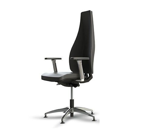 Sedia da ufficio per nave - OP 01 24H - Alu Design & Services AS  - regolabile / con braccioli