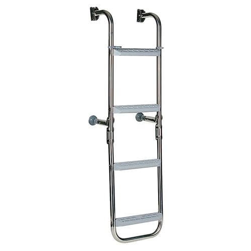 Scaletta per barca - 13617 - USHIP - pieghevole / da bagno / in acciaio inossidabile