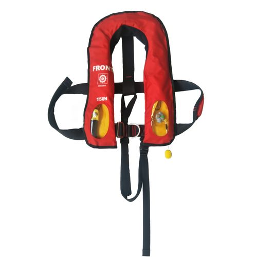 Giubbotto di salvataggio autogonfiabile - LS5200 - SeaCurity GmbH - 150 N / unisex / con imbracatura di sicurezza