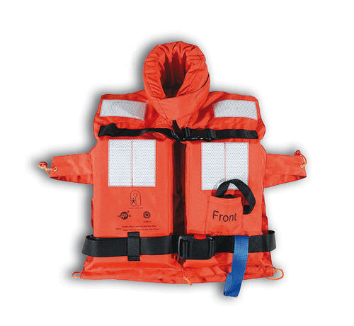 Giubbotto di salvataggio in espanso - 52016 - SeaCurity GmbH - 85 N / da bambino / arancione