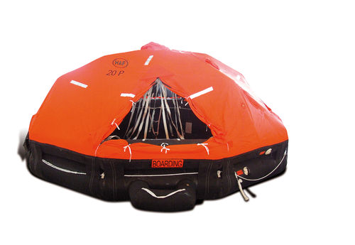 Zattera di salvataggio per nave - SOLAS Rettungsinsel fierbar - SeaCurity GmbH - di altura / SOLAS / MED