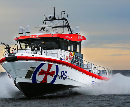 Barca professionale nave di ricerca e salvataggio - 22 m - Swede Ship Marine AB - entrobordo / in alluminio