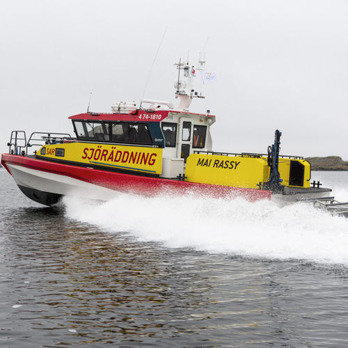 Barca professionale barca di salvataggio - 15 M FAST - Swede Ship Marine AB - entrobordo / diesel / in fibra di vetro