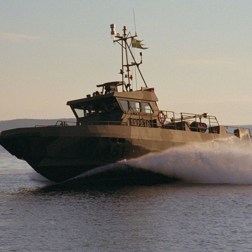 Barca professionale patrol boat - 24 M - Swede Ship Marine AB - entrobordo / in alluminio