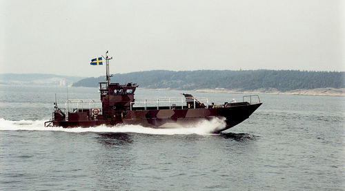 Barca professionale patrol boat - 25 M FAST - Swede Ship Marine AB - entrobordo / in alluminio