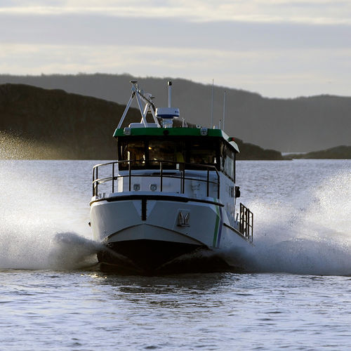Barca professionale nave idrografica - 11 M - Swede Ship Marine AB - entrobordo / in alluminio