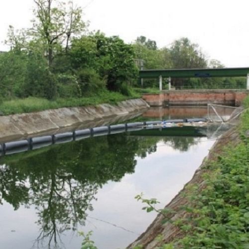 Barriera antinquinamento - VGS - Vira Soluzioni - a galleggianti rigidi / permanente / per acque calme