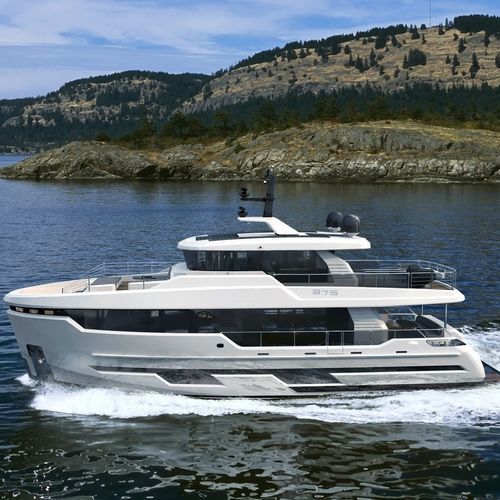 Motor-yacht da crociera - 75 - Bering Yachts - con fly / con 4 cabine / con scafo dislocante