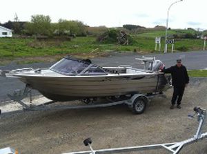 Day cruiser fuoribordo - 570 THRESHER - Marco Boats - da pesca sportiva