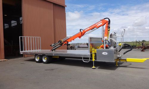 Carrello per movimentazione - Navalu - per cantiere navale