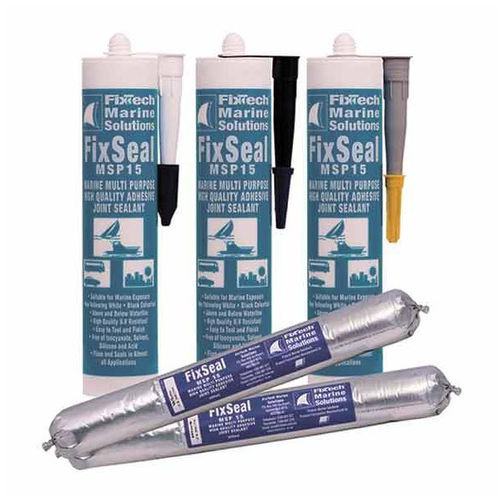 Colla-mastice monocomponente - Fix15 - Fixtech Marine Solutions - multiuso / per guarnizioni di tenuta