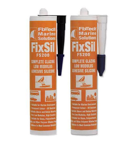 Colla silicone - FIX200 - FS200 - Fixtech Marine Solutions - multiuso / resistente agli UV