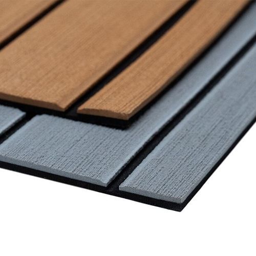 Rivestimento per ponte antiscivolo - FULL SHEET - 2.5" FAUX TEAK - SeaDek - in teak sintetico