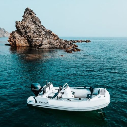 Gommone fuoribordo - SP 360 - HIGHFIELD BOATS - semirigido / open / con console laterale