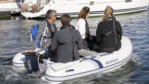 Gommone fuoribordo - Roll Up 200 - HIGHFIELD BOATS - pieghevole / open / in alluminio