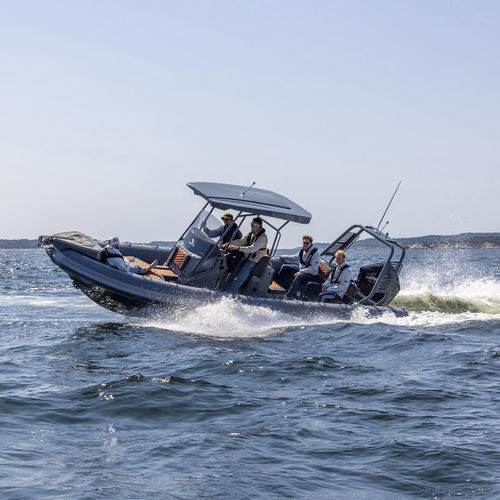 Gommone fuoribordo - SP 760 - HIGHFIELD BOATS - semirigido / open / con console centrale