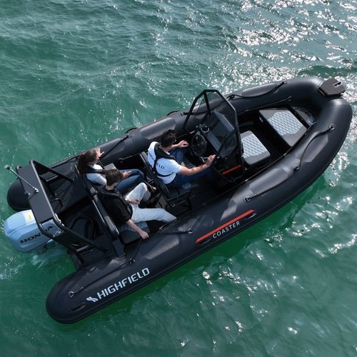 Barca professionale patrol boat - 540 Coaster - HIGHFIELD BOATS - fuoribordo / in alluminio / gommone semirigido