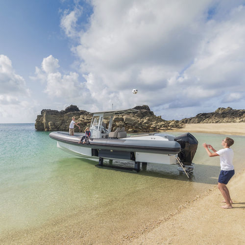 Gommone anfibio - X100 - Iguana Yachts - fuoribordo / bimotore / RIB