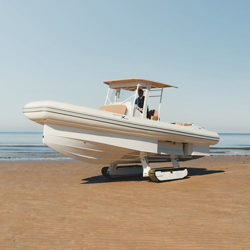 Gommone fuoribordo - X100 White Edition - Iguana Yachts - bimotore / RIB / con console centrale