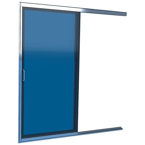 Porta per yacht - DS series - Bofor Marine Products  - scorrevole / a tenuta d'acqua / vetrata